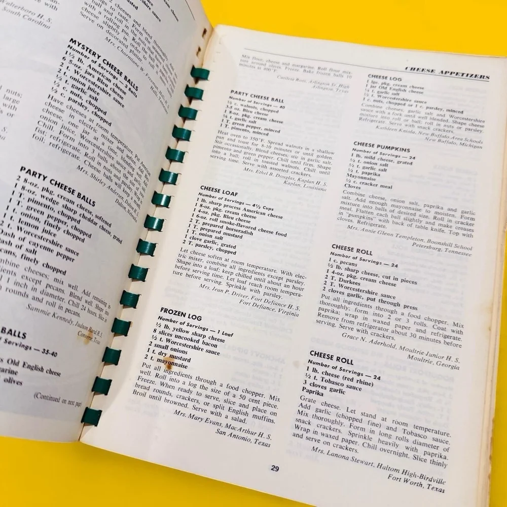 Favorite Recipes of Home Economics Teachers - Salads Including Appetizers 1964